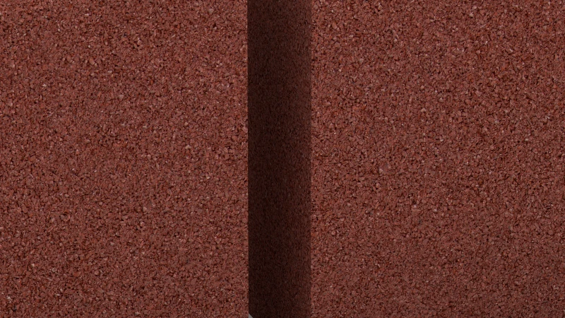 Fondation béton avec appui dorsal