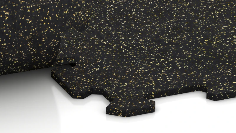 Ausgeschnittene Puzzleverbindung ohne Fase