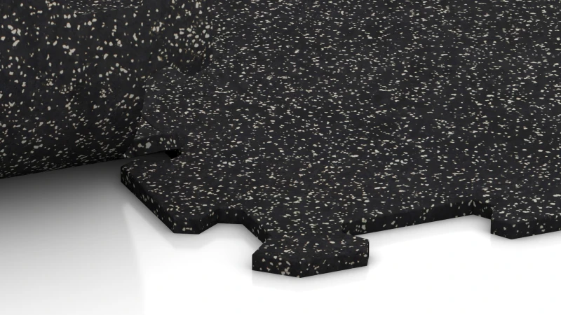 Connexion puzzle découpée sans chanfrein