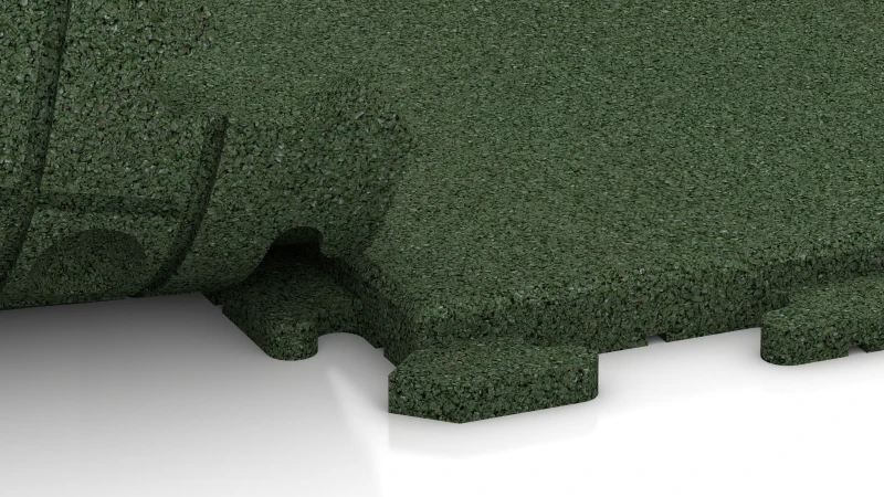 Sistema puzzle velato con fase arrotondata