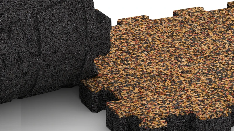 Sistema puzzle rifilato senza fase