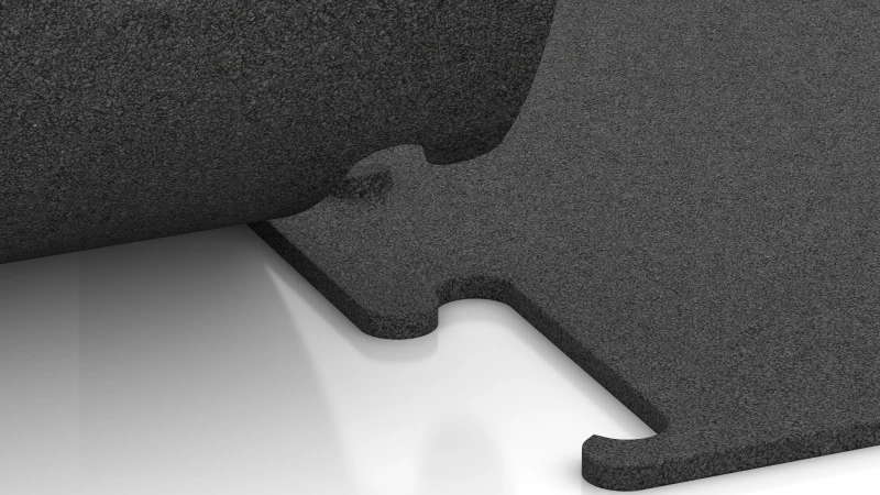 Sistema puzzle rifilato senza fase