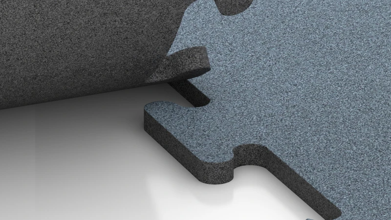 Sistema puzzle rifilato senza fase