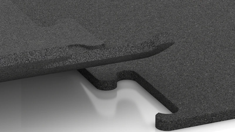 Sistema puzzle rifilato senza fase