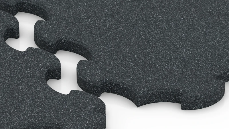 Incastro a puzzle ottimizzato con bordi smussati