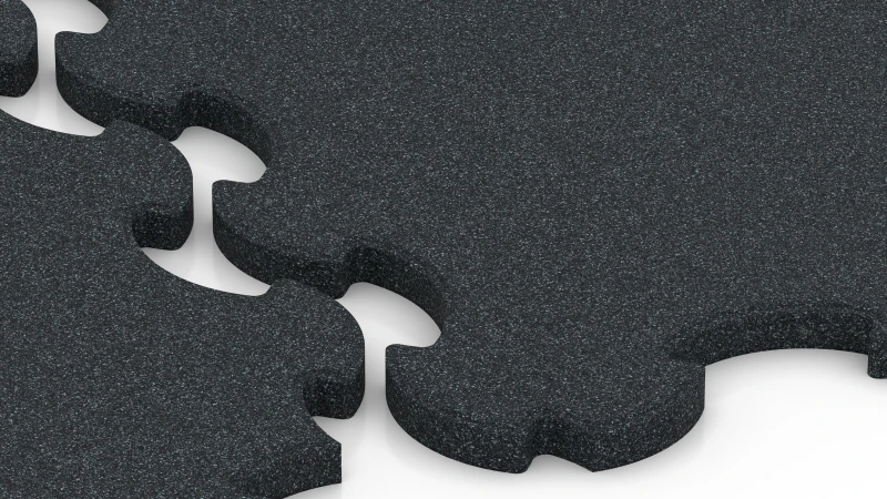 Incastro a puzzle ottimizzato con bordi smussati