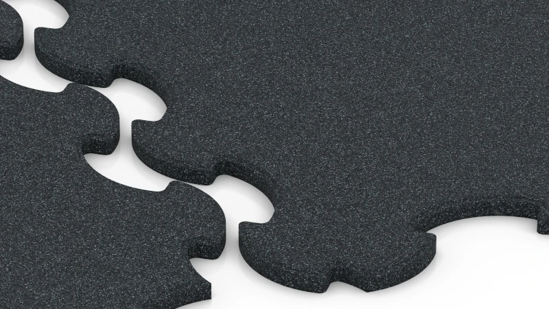 Optimierte Puzzleverzahnung mit leichter Fase