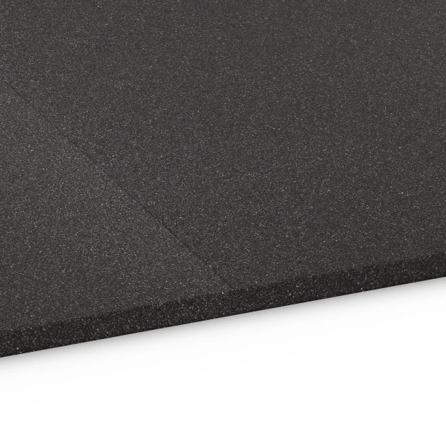 Großaufnahme vom Verbindungssystem von WARCO-Boden 6481 - Funktionsplatte Kl. 3 im Farbdesign Anthrazit. Abmessungen 52 x 52 x 1,8 cm.