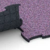 Großaufnahme vom Verbindungssystem von WARCO-Boden 6855 - Fitness Active pavimento im Farbdesign Lavanda. Abmessungen 97,1 x 97,1 x 2,8 cm.