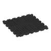 Aufsicht auf die Unterseite, also die Bodenseite von WARCO-Formteil 3330 - Tappetino Protettivo Fitness HD im Format 1000 x 1000 x 30 mm.