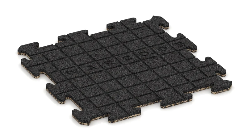 Scanellature di drenaggio in disposizione quadrata – 4 mm di profondità