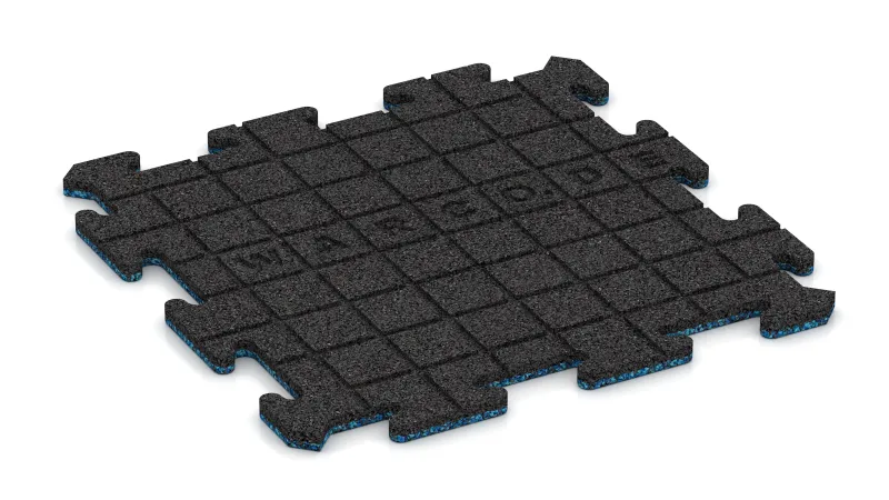 Scanellature di drenaggio in disposizione quadrata – 4 mm di profondità