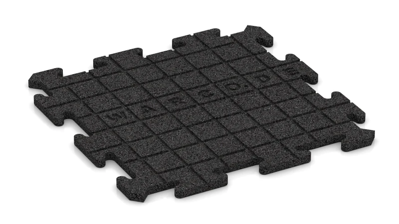 Scanellature di drenaggio in disposizione quadrata – 4 mm di profondità