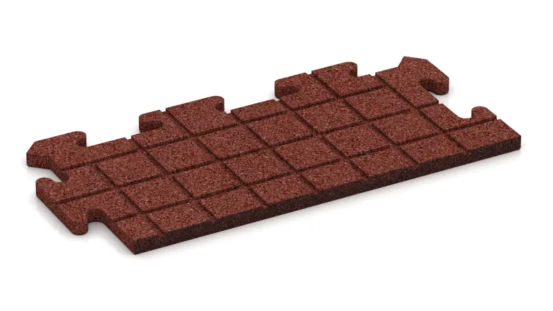 Rainures de drainage en disposition carrée – 4 mm de profondeur