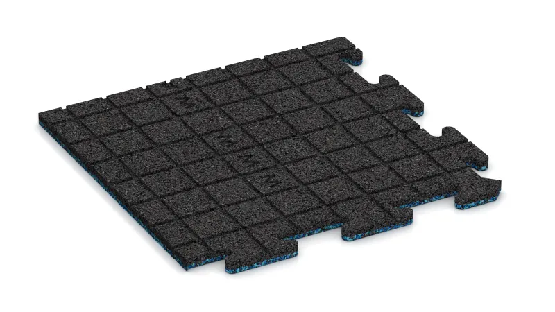 Scanellature di drenaggio in disposizione quadrata – 4 mm di profondità