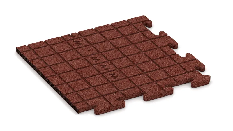 Rainures de drainage en disposition carrée – 4 mm de profondeur