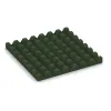 Aufsicht auf die Unterseite, also die Bodenseite von WARCO-Formteil 0656 - Lastra di protezione murale im Format 500 x 500 x 45 mm.