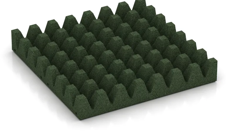 Struttura con tronchi di piramide alti 50 mm