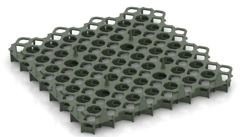 Piquets pour grille engazonnée