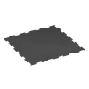 Aufsicht auf die Unterseite, also die Bodenseite von WARCO-Formteil 6449 - Pavimento Fitness Compatto im Format 100 × 100 × 0,8 cm.