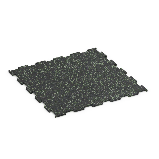 Aufsicht auf die Unterseite, also die Bodenseite von WARCO-Formteil 6459 - Pavimento Fitness Compatto im Format 50 × 50 × 0,8 cm.