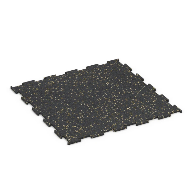 Aufsicht auf die Unterseite, also die Bodenseite von WARCO-Formteil 6460 - Pavimento Fitness Compatto im Format 50 × 50 × 0,8 cm.