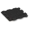 Aufsicht auf die Unterseite, also die Bodenseite von WARCO-Formteil 1305 - Piastrelle per esterni Classic im Format 500 x 500 x 40 mm.