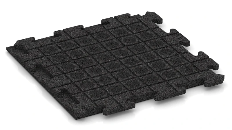 Canali di drenaggio e cupole in disposizione quadrata