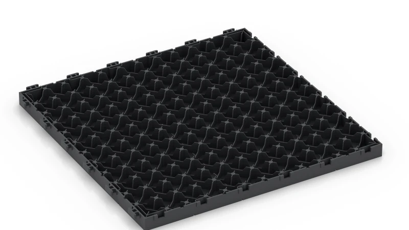 Grille clipsable PP avec pieds