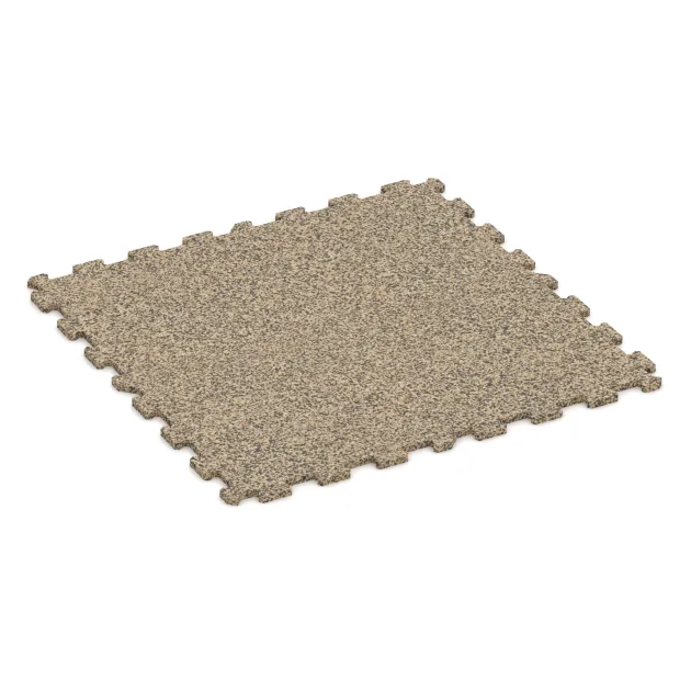 Aufsicht auf die Unterseite, also die Bodenseite von WARCO-Formteil 1090 - Piastrella per scale im Format 970 x 970 x 16 mm.