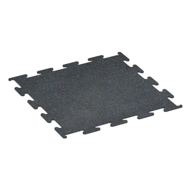 Aufsicht auf die Unterseite, also die Bodenseite von WARCO-Formteil 3754 - Fitness Performance Elite Trainingsboden im Format 100 x 100 x 1 cm | 1,00 m².