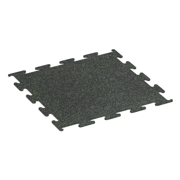 Aufsicht auf die Unterseite, also die Bodenseite von WARCO-Formteil 3755 - Fitness Performance Elite Trainingsboden im Format 100 x 100 x 1 cm | 1,00 m².