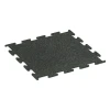 Aufsicht auf die Unterseite, also die Bodenseite von WARCO-Formteil 3759 - Fitness Performance Elite Trainingsboden im Format 100 x 100 x 1,5 cm | 1,00 m².