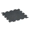 Aufsicht auf die Unterseite, also die Bodenseite von WARCO-Formteil 3766 - Fitness Performance Elite Trainingsboden im Format 50 x 50 x 1 cm | 0,25 m².