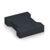 Aufsicht auf die Unterseite, also die Bodenseite von WARCO-Formteil 6378 - Autobloccanti im Format 20 × 16,5 × 4,3 cm | 0,0278 m².