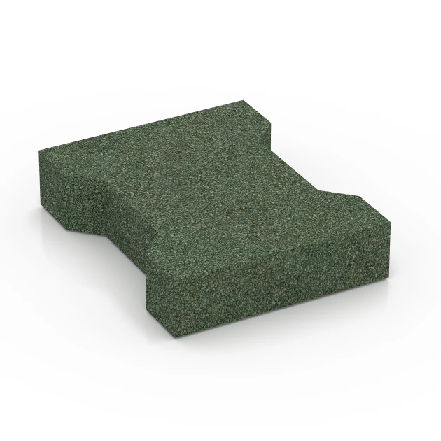 Aufsicht auf die Unterseite, also die Bodenseite von WARCO-Formteil 7070 - Autobloccanti im Format 20 x 16,5 x 4,5 cm | 0,0278 m².