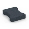 Aufsicht auf die Unterseite, also die Bodenseite von WARCO-Formteil 7071 - Autobloccanti im Format 20 x 16,5 x 4,5 cm | 0,0278 m².