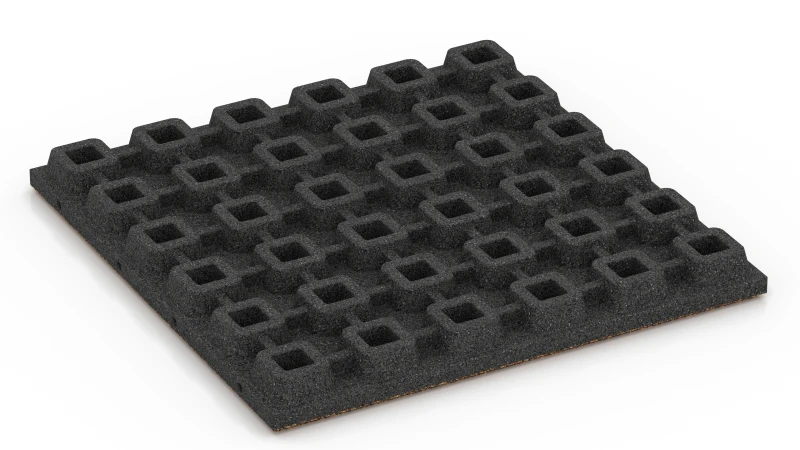 Pieds de drainage annulaires