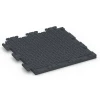 Aufsicht auf die Unterseite, also die Bodenseite von WARCO-Formteil 7055 - Piastrella in gomma Linea im Format 50 x 50 x 3 cm | 0,25 m².