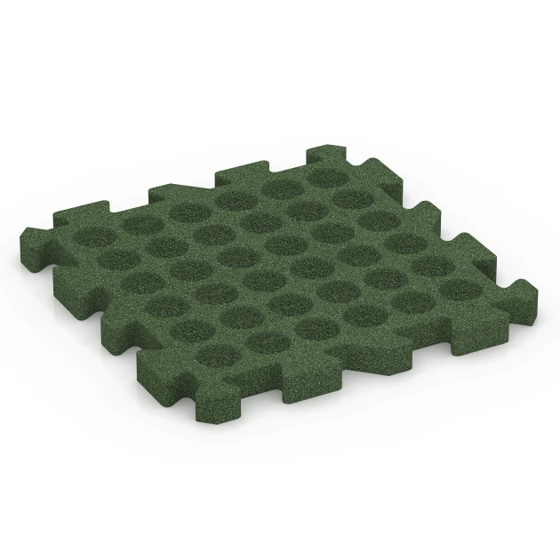 Aufsicht auf die Unterseite, also die Bodenseite von WARCO-Formteil 6628 - Gehwegplatte im Format 50 x 50 x 4 cm | 0,25 m².