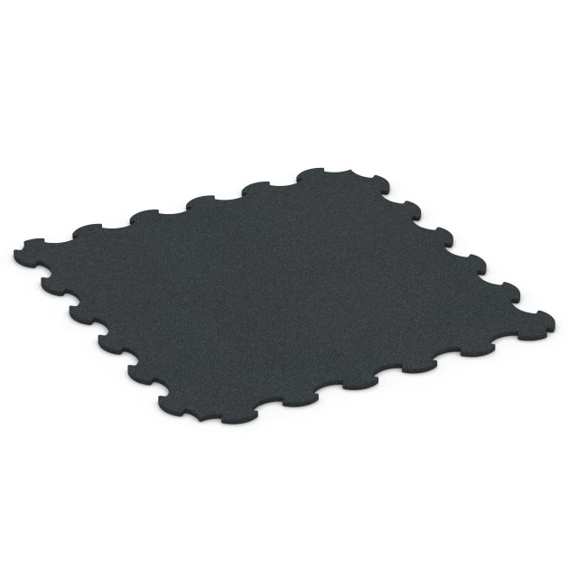 Aufsicht auf die Unterseite, also die Bodenseite von WARCO-Formteil 6376 - Tappetino Protettivo Fitness im Format 102,5 x 102,5 x 1,5 cm | 1,05 m².
