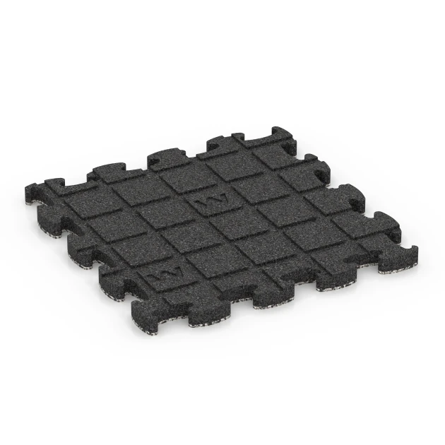 Aufsicht auf die Unterseite, also die Bodenseite von WARCO-Formteil 6770 - Pavimento bordo piscina im Format 30 x 30 x 1,8 cm.