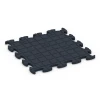 Aufsicht auf die Unterseite, also die Bodenseite von WARCO-Formteil 6966 - Fitness Premium pavimento tecnico im Format 45,9 x 45,9 x 1,8.
