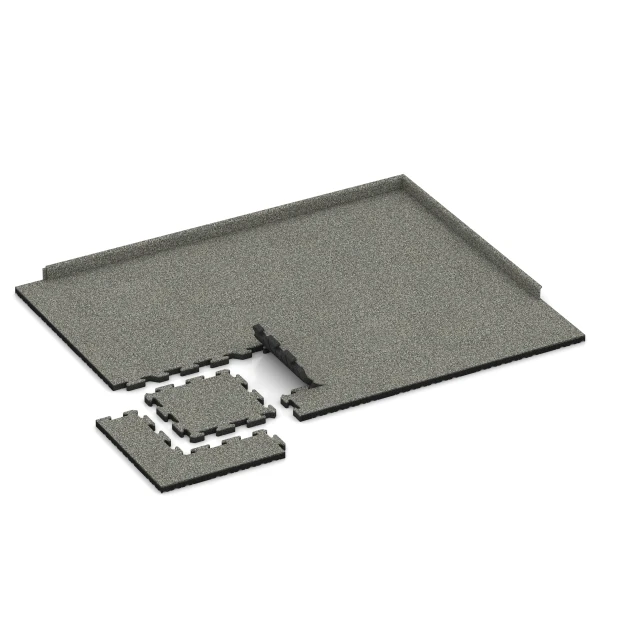 Typische Verlegung oder Einbausituation für den Artikel 2919 von WARCO - Pavimento bordo piscina, Farbton Granito grigio in der Abmessung 50 x 50 x 4 cm | 0,25 m².