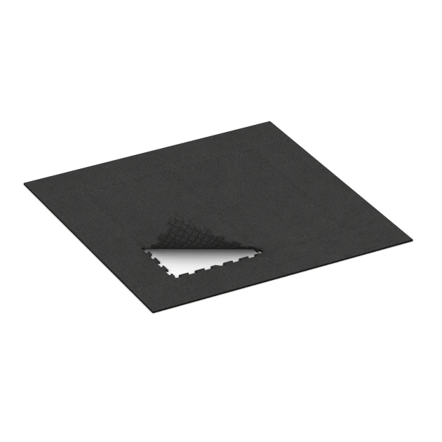 Typische Verlegung oder Einbausituation für den Artikel 0364 von WARCO - Treppenbelag, Farbton Anthrazit in der Abmessung 100 x 100 x 1,8 cm | 1,00 m².