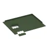 Typische Verlegung oder Einbausituation für den Artikel 4809 von WARCO - Piastra perimetrale, Farbton Verde erba in der Abmessung 500 x 235 x 18 mm.