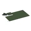 Typische Verlegung oder Einbausituation für den Artikel 0618 von WARCO - Lastra di protezione murale, Farbton Verde erba in der Abmessung 500 x 500 x 40 mm.