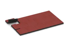 Fallschutzplatte 8 cm - EN 1177 ≤ 215 cm