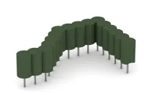 Palissade en caoutchouc