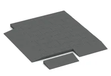 Rampe de seuil 50 × 4,3 cm